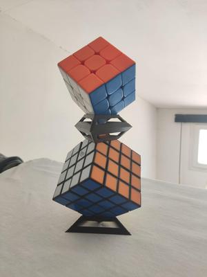 Rubik's cube stand!