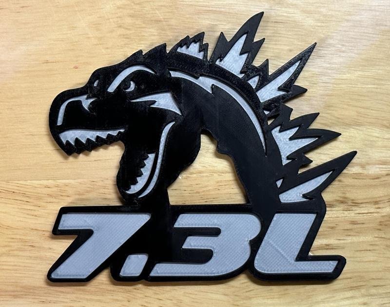 Ford 7.3 Godzilla Emblem