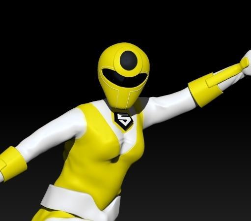 MASKMAN (yellow) 3d model