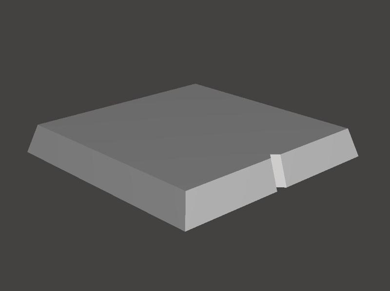 Kings of War Thick Beveled Bases - Large Infantry