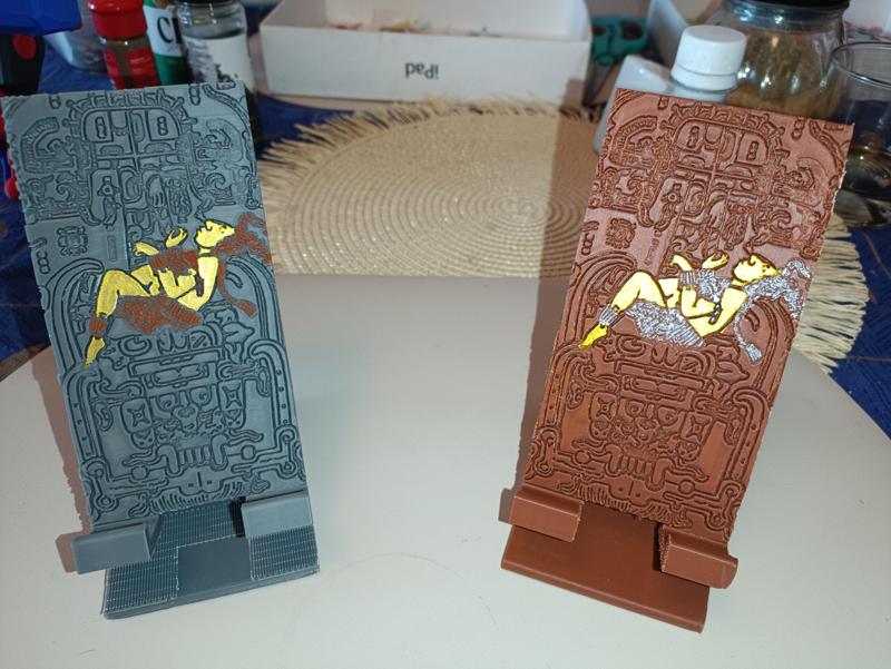CELL PHONE STAND PAKAL SARCOPHAGUS