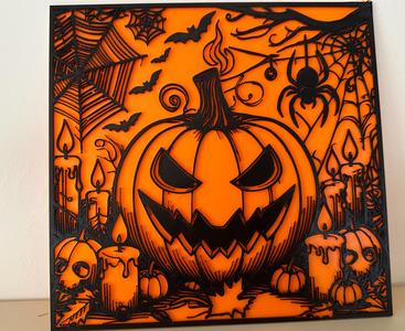 halloween painting 