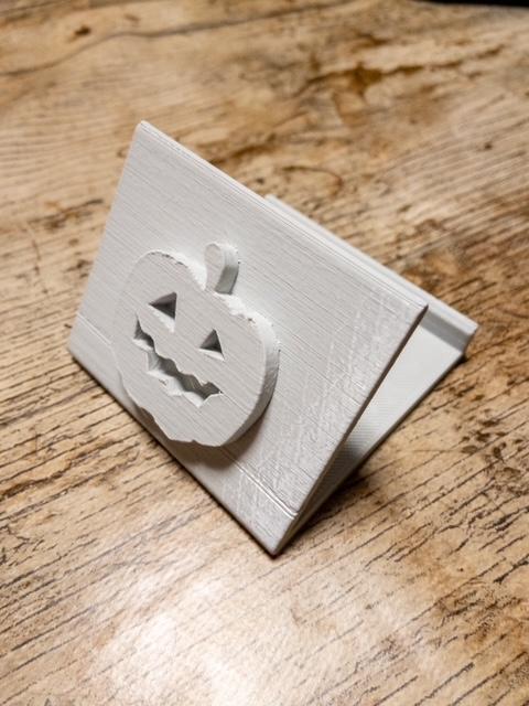 Pumpkin phone Stand