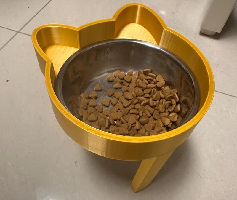 Cat food bowl 