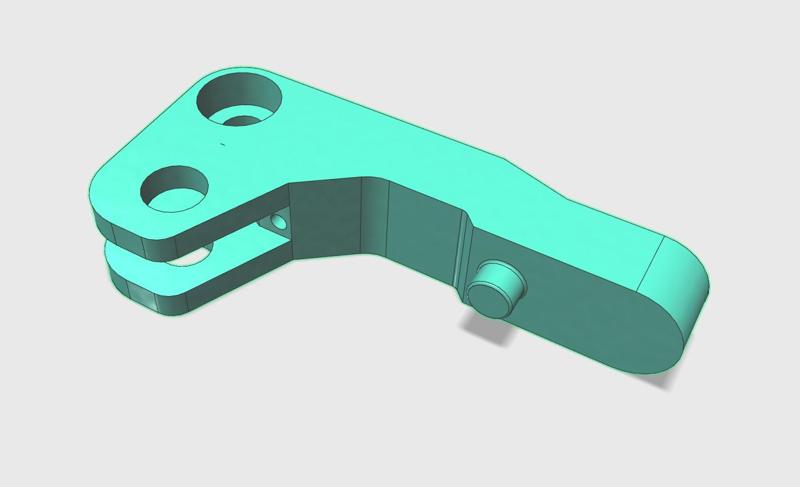 Ender 3 filament feeder pressure lever replacement