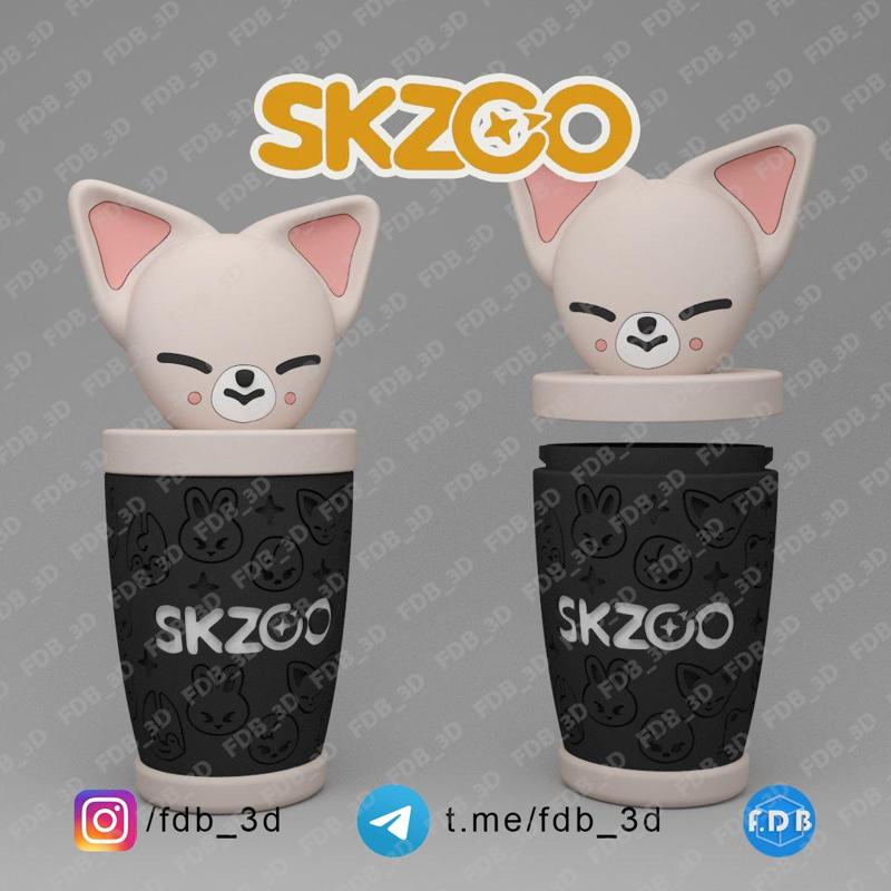 SKZOO MILKSHAKE CUP / FOX CUP