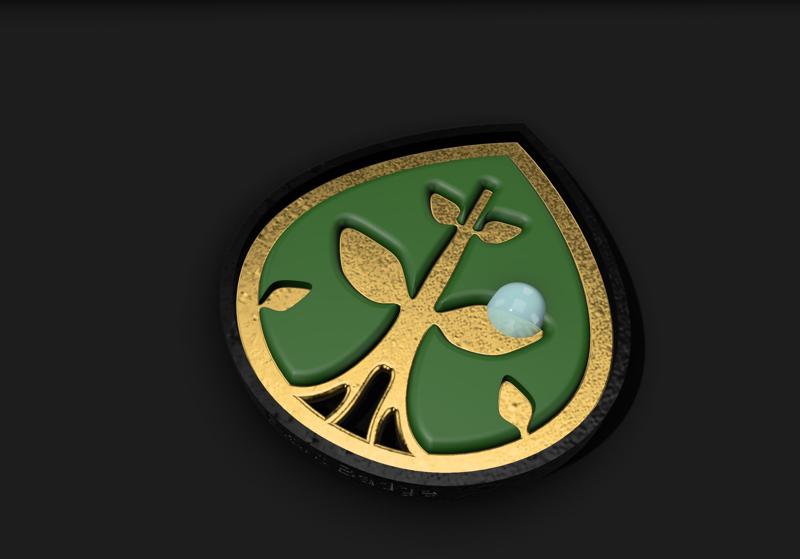 Plant Badge Kalos Ramon Pokemon