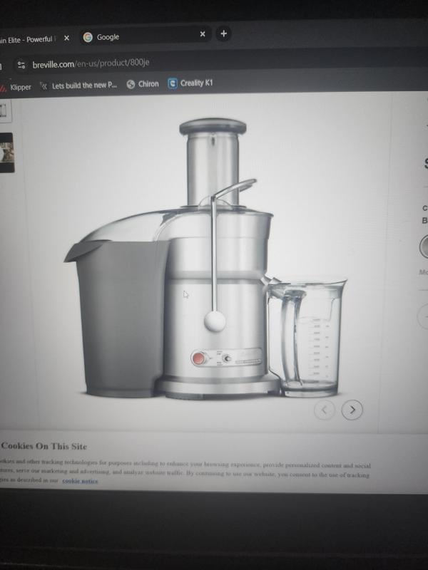 breville juice fountain elite gasket holder