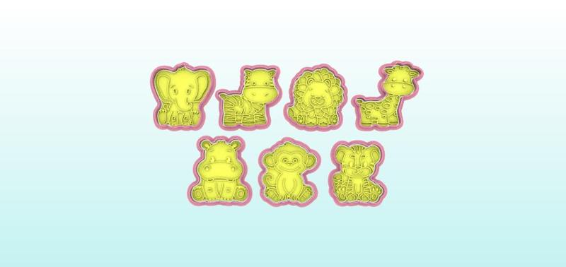 ANIMAL CUTTER SET