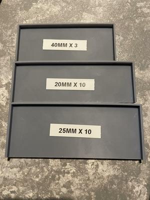 THICC Square Base Regiment Movement Trays 20, 25, & 40mm
