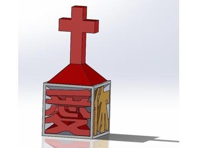 Jesus love you ( in Chinese) 耶穌愛你小桌飾