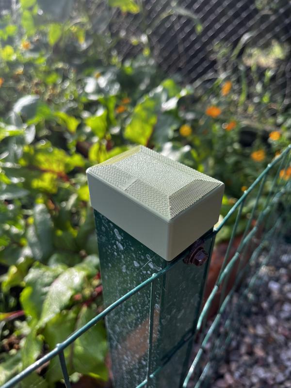 Fence post cap 40X60 MM