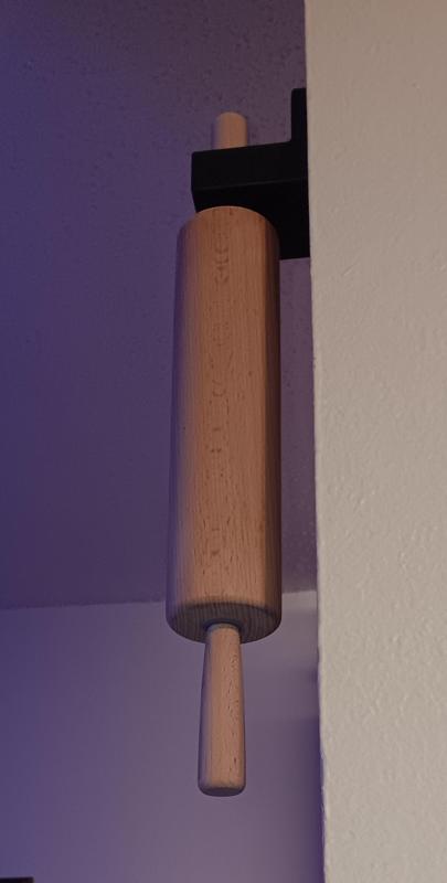 Dough Pin Roller Vertical Wall Mount