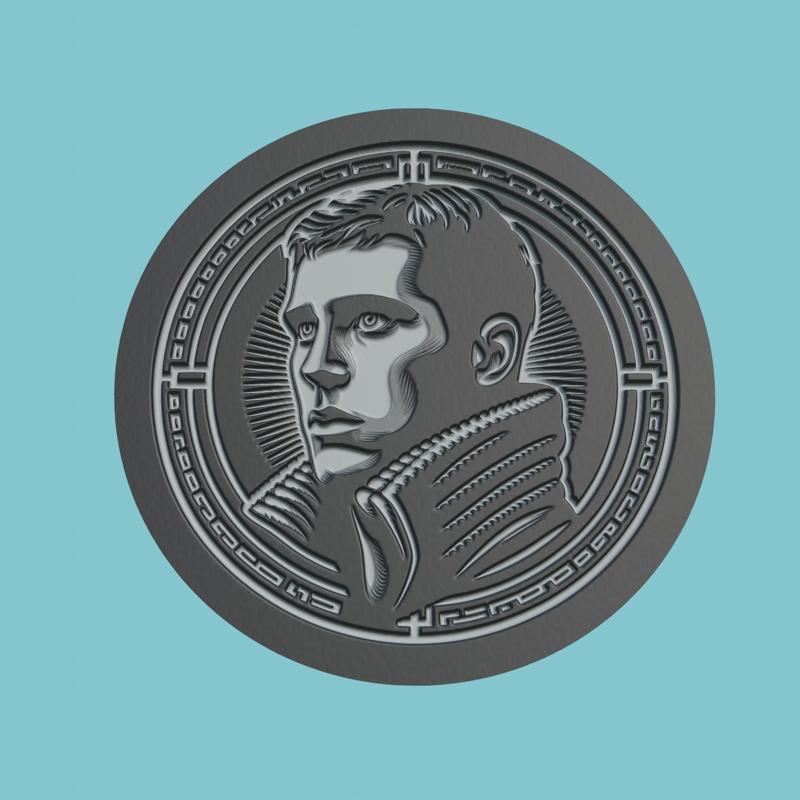 Blade Runner Movie Medallion  Blade Runner 3d  Model Stl Obj