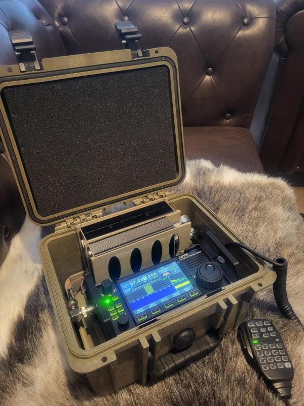 45w Xiegu x6100 RadioGoBox (waterproof)