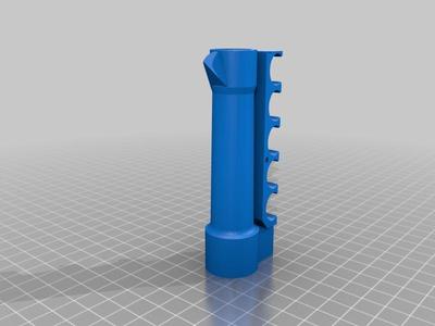 Nerf Sharpfire Luger with a Dart holder