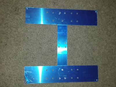 Y axis H frame reinforcement 