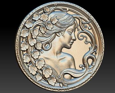 Relief of the Autumn Leaves Goddess