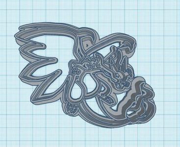 Pokemon: Mega Charizard Cookie Cutters
