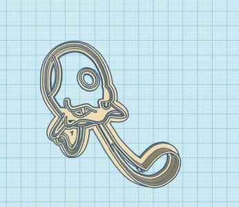 Pokemon: Toedscool Cookie Cutter