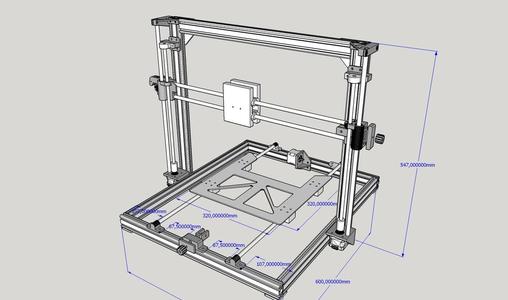 AMXL8  320x320 WITH XYZ 10 MM BAR