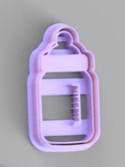 Cookie Cutter Baby Bottle x1