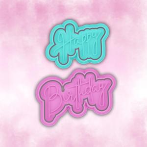 COOKIE CUTTER happy birthday