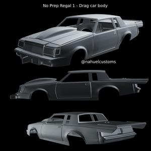 No Prep Regal 1 - Drag car body
