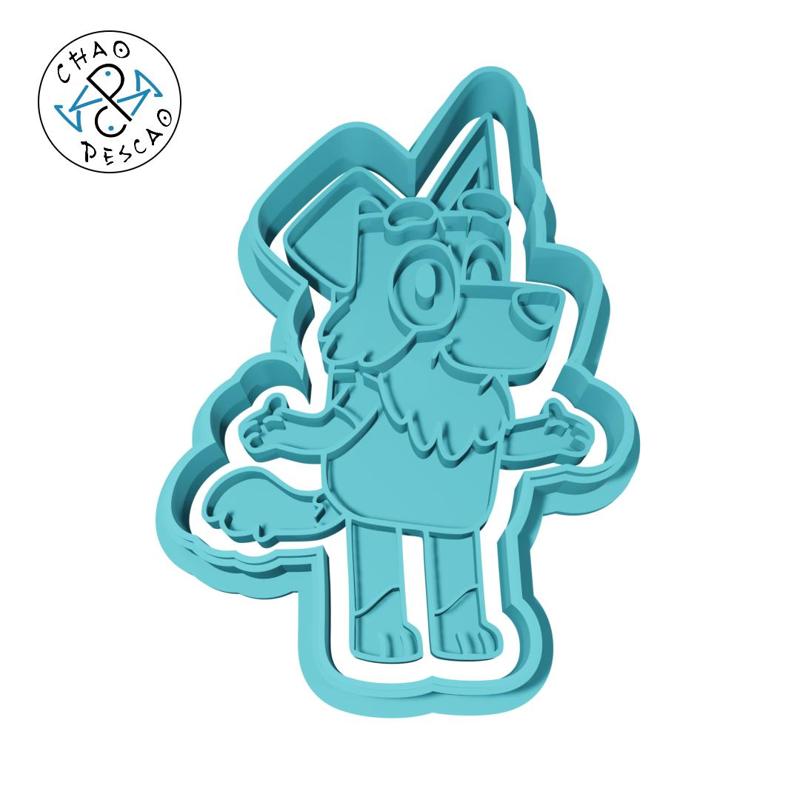 MACKENZIE  -  BLUEY (N 8) - Cookie Cutter - Fondant - Polymer Clay