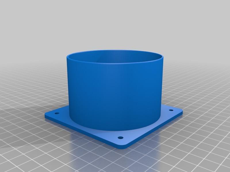 Lack Enclosure 80mm Fan exhaust/vent and fan cover