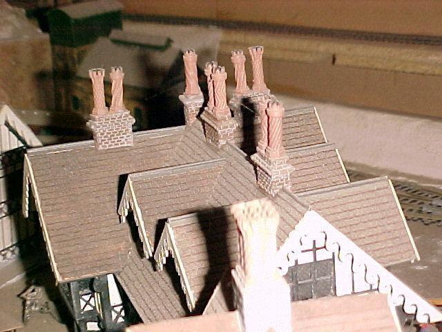 SCALEPRINT CHIMNEY POTS PART 2 00/HO SCALE
