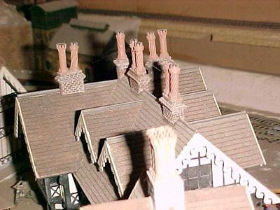 SCALEPRINT CHIMNEY POTS PART 2 00/HO SCALE