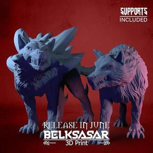 Leshannas's Wolfs 3D print model