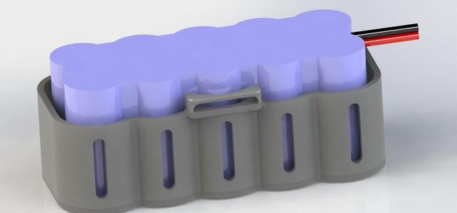FTC Tetrix Battery Holder
