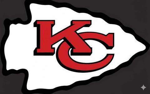 Kansas City Chiefs Logo 3D - STL Model for Printing
