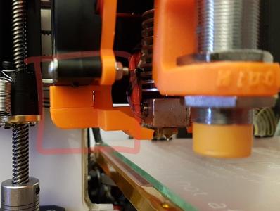 CharlStruder - fan shroud - Spacer for E3Dv5