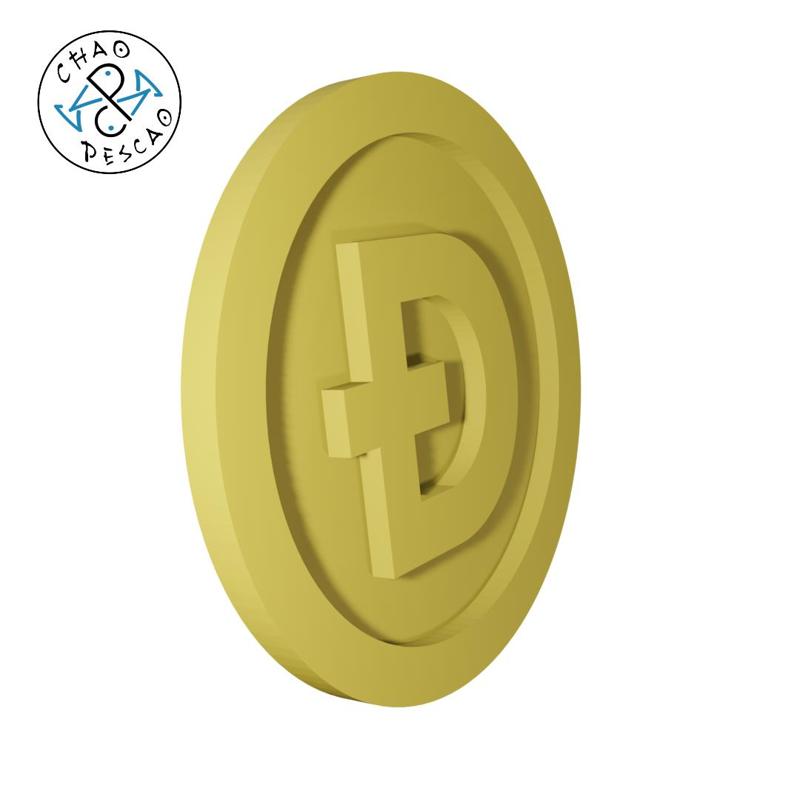 Dogecoin Pin - Croc´s Charm