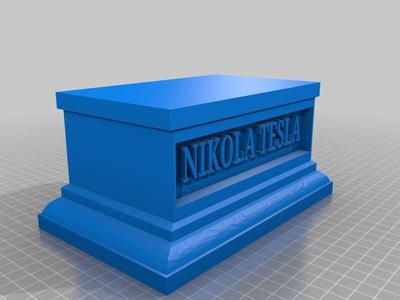 Tesla stand/plinth solid