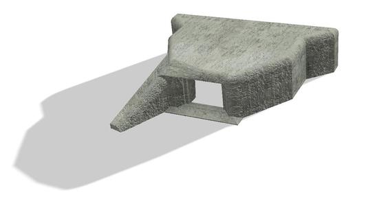 1/72 regelbau 667 bunker for pak 43/41