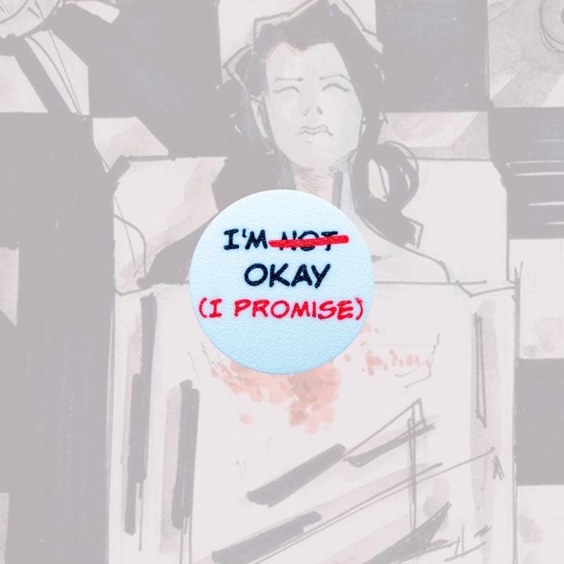 I'm Not Okay (I Promise) My Chemical Romance pin