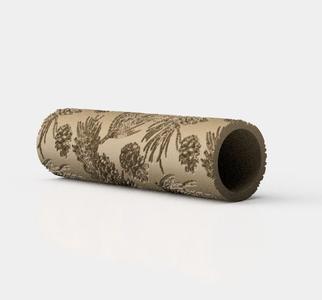PINE LEAF AND CONES CHRISTMAS TEXTURE ROLLER FOR CLAY - STYLE 2