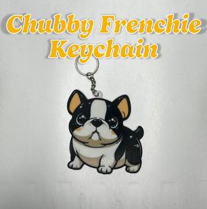 Chubby Frenchie Keychain