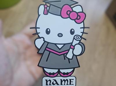 Hello Kitty Graduation - your name