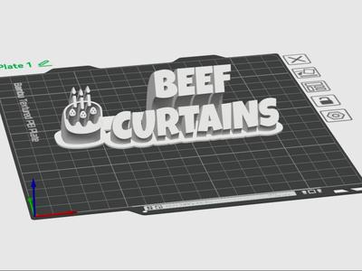 Beef Curtains - Gene Belcher Happy Birthday 