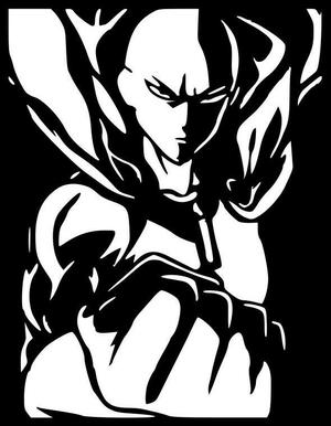 SAITAMA ONE PUNCH MAN FRAME 200X150mm
