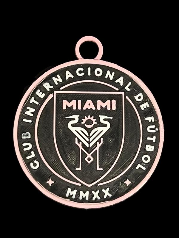 MLS Inter Miami FC Keychain