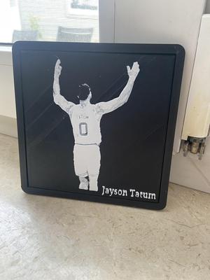 Jayson Tatum picture with frame