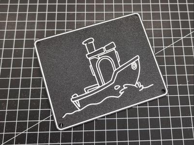 Benchy Sketch Sign