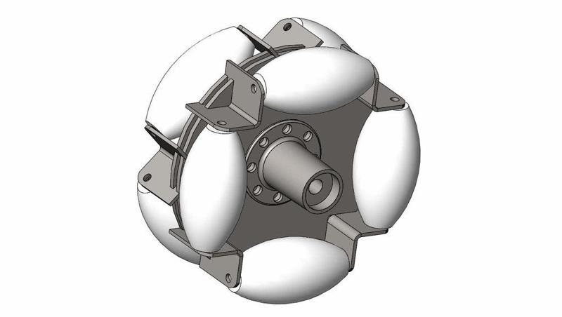 Omnidirectional Mecanum wheel