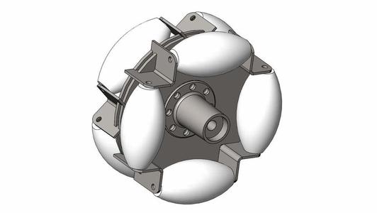 Omnidirectional Mecanum wheel